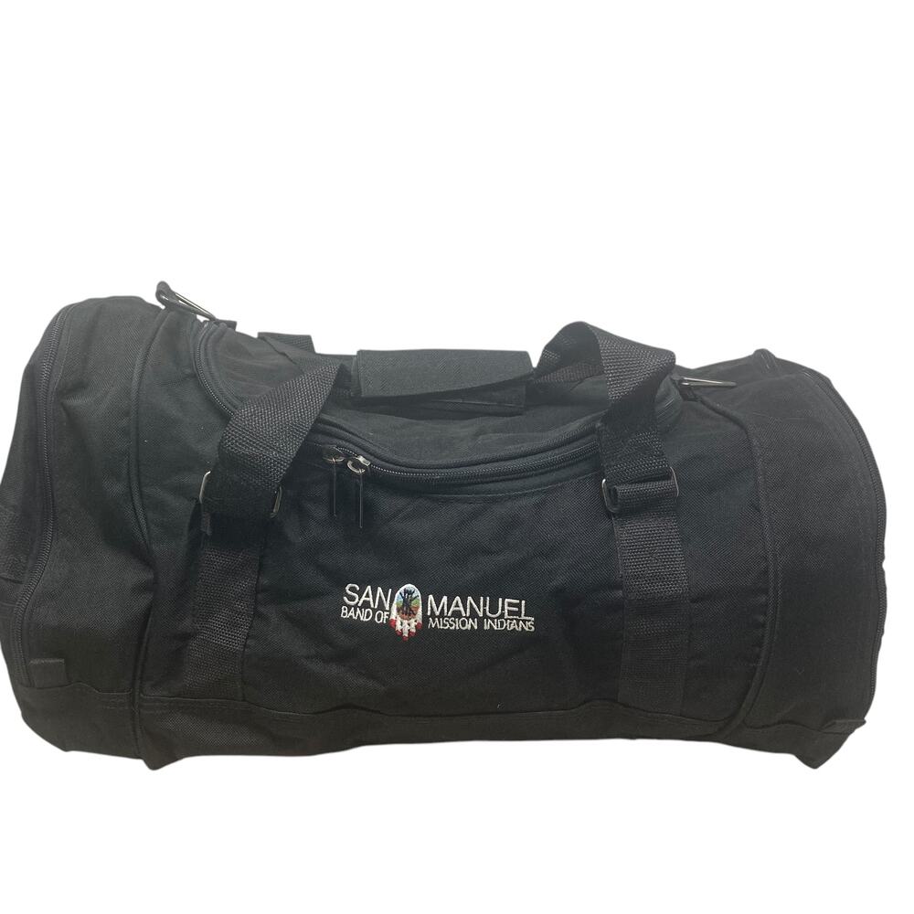 San Manuel Band of Mission Indians Duffel Bag 20.5x11 Ca Native American